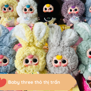 baby three thỏ thị trấn